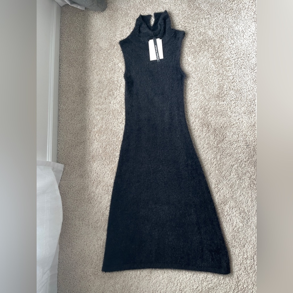 TheOpen Product Hairy Knit Long Dress (NEW)